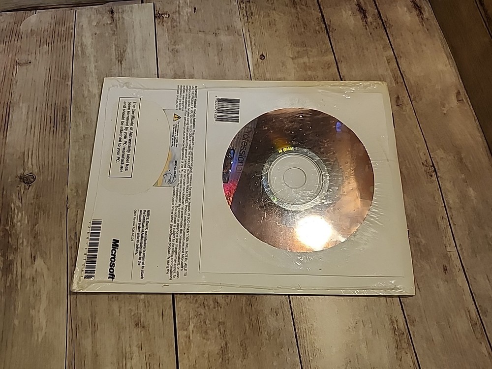 Windows XP Professional Sealed No Serial Number