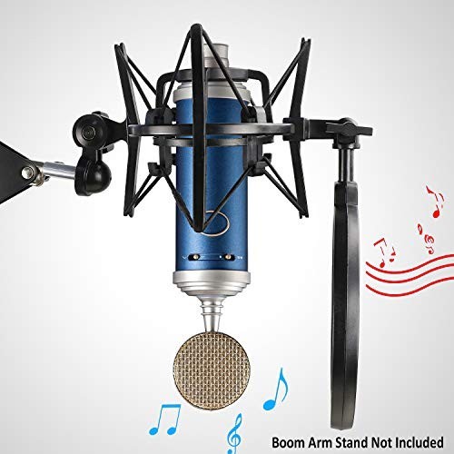 Shock Mount with Pop Filter & Windscreen for Bluebird SL Microphone - Vibration
