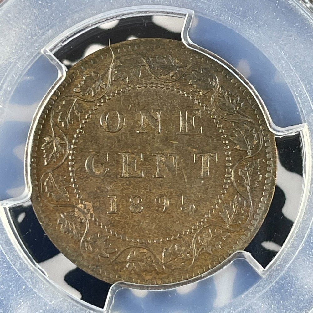 1895 Canada Large Cent PCGS MS62BN Lot#G2148 Nice UNC!
