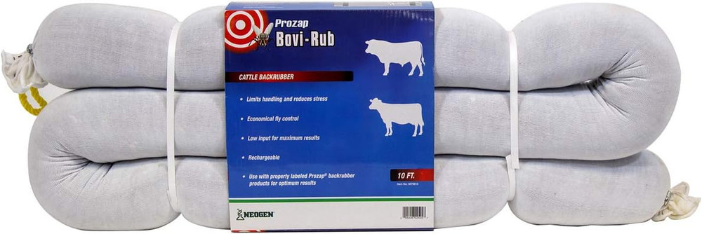 5079610 Bovi-Rub Backrubber 10',White