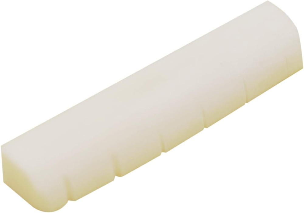 6 String Pre-Slotted Bone Guitar Nut Replacement Compatible with LP Style Electr