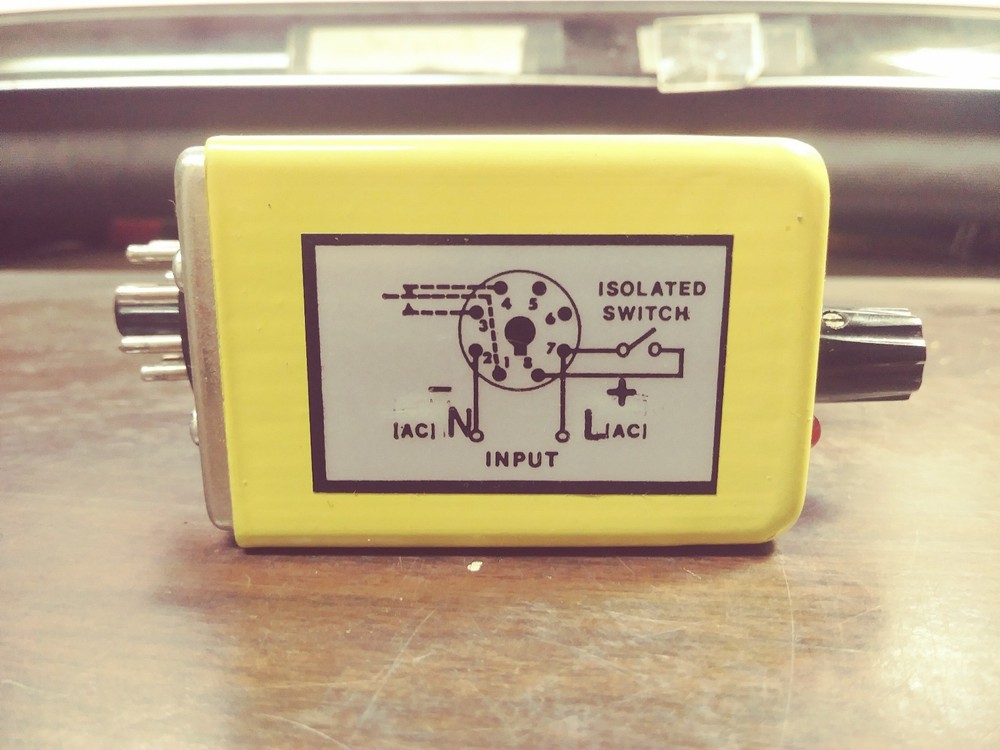 MACROMATIC SS-71662WP-03 SOLID STATE TIME DELAY RELAY 120V .06 - 2 SECONDS NIB