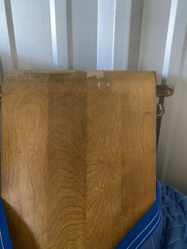 Vintage rop-leaf Pedestal Table