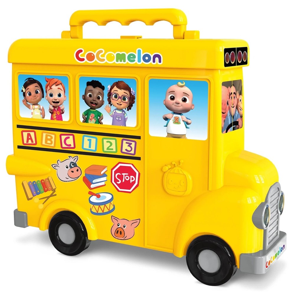 CoComelon: Mold & Play School Bus Softee Dough Kit