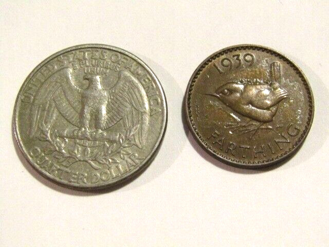 Great Britain 1939 1 Farthing Coin