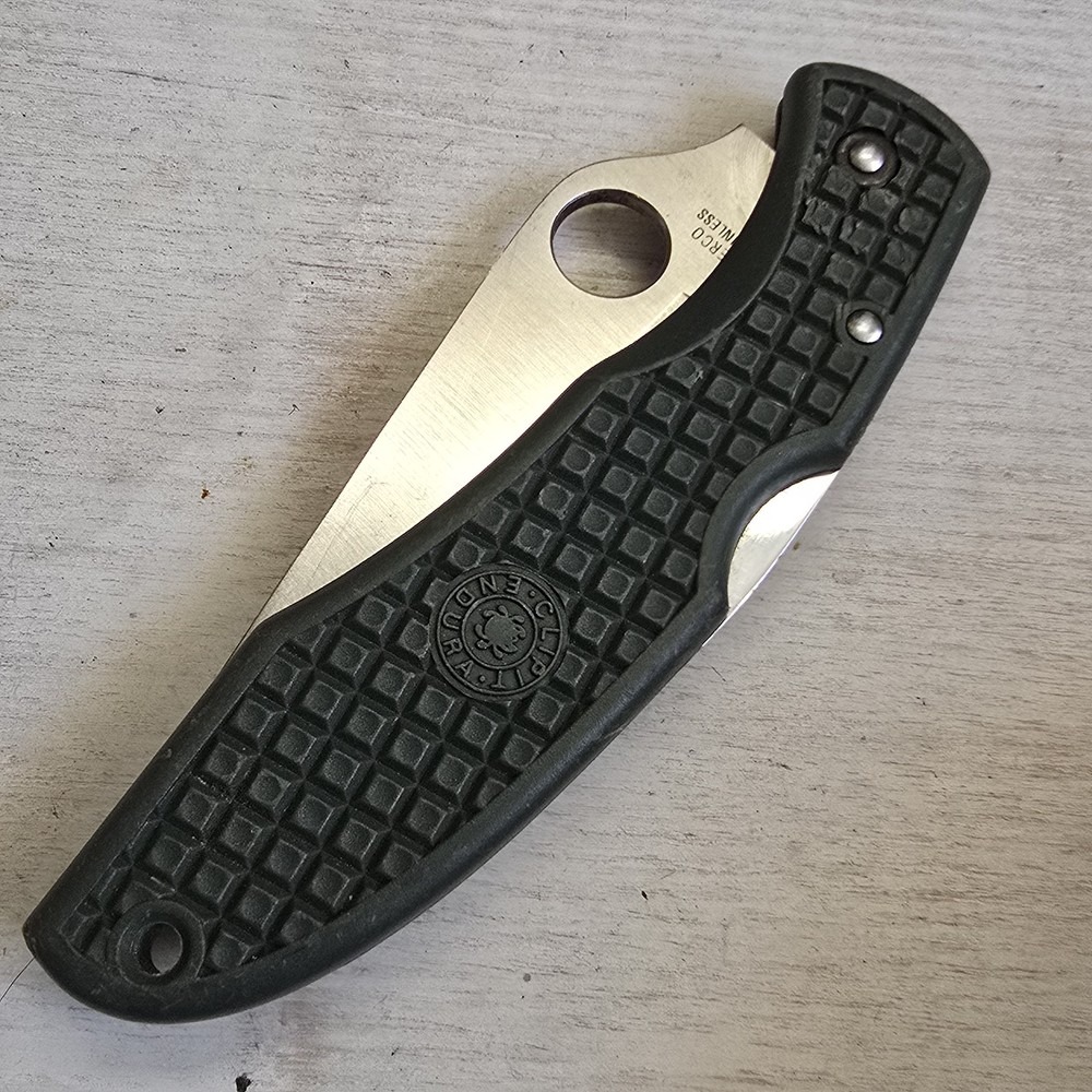 SPYDERCO ENDURA CLIPIT LOCKBACK KNIFE