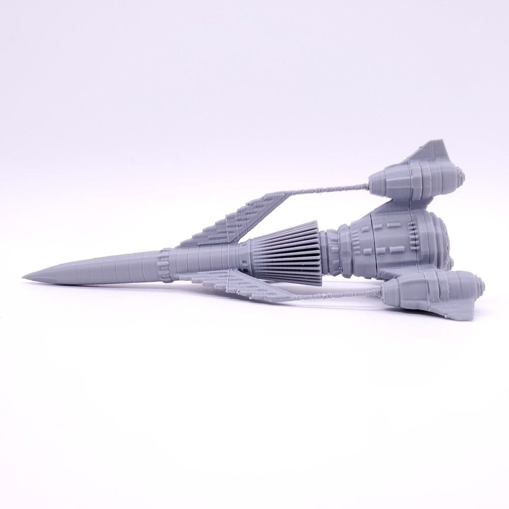 Thunderbird 3 - 3", 6", 12" or 18" Model - Custom Space Ship Kit Sci-fi