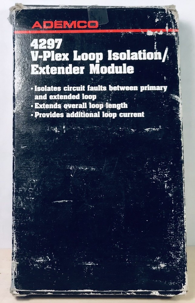 Honeywell Ademco 4297 V-Plex Loop Isolation Extender Module - AS PICTURED