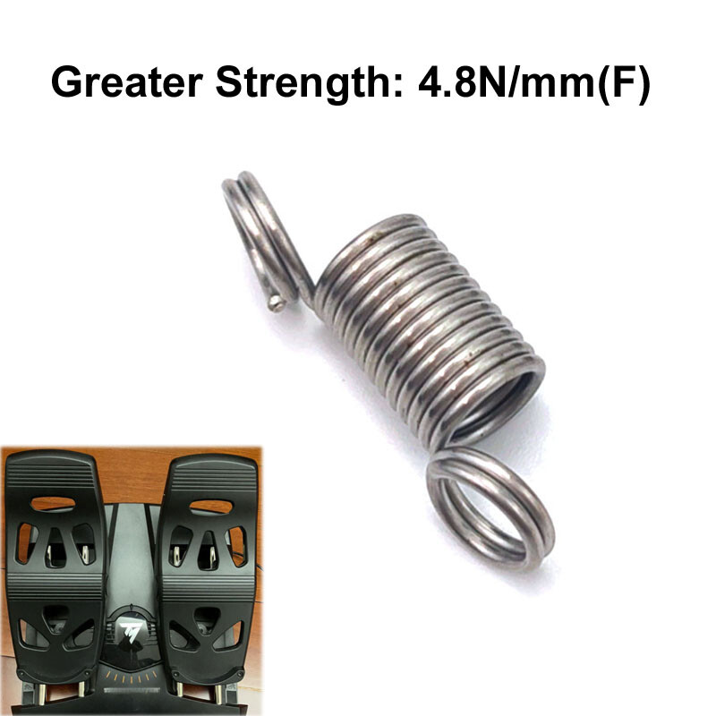 For Thrustmaster TFRP Flying Pedals Upgraded Spring Modification Strengthen Part