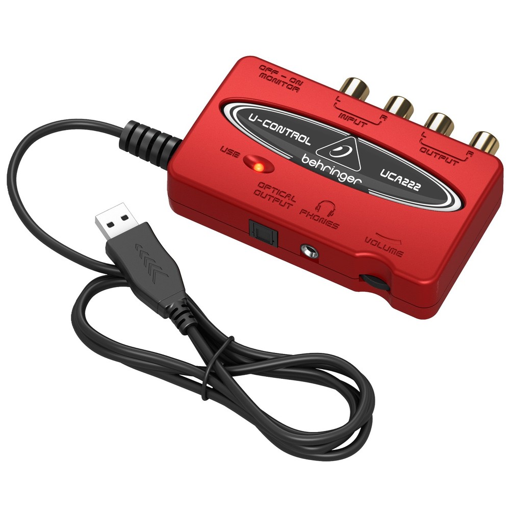 Behringer UCA222 2-In/2-Out USB Audio Interface