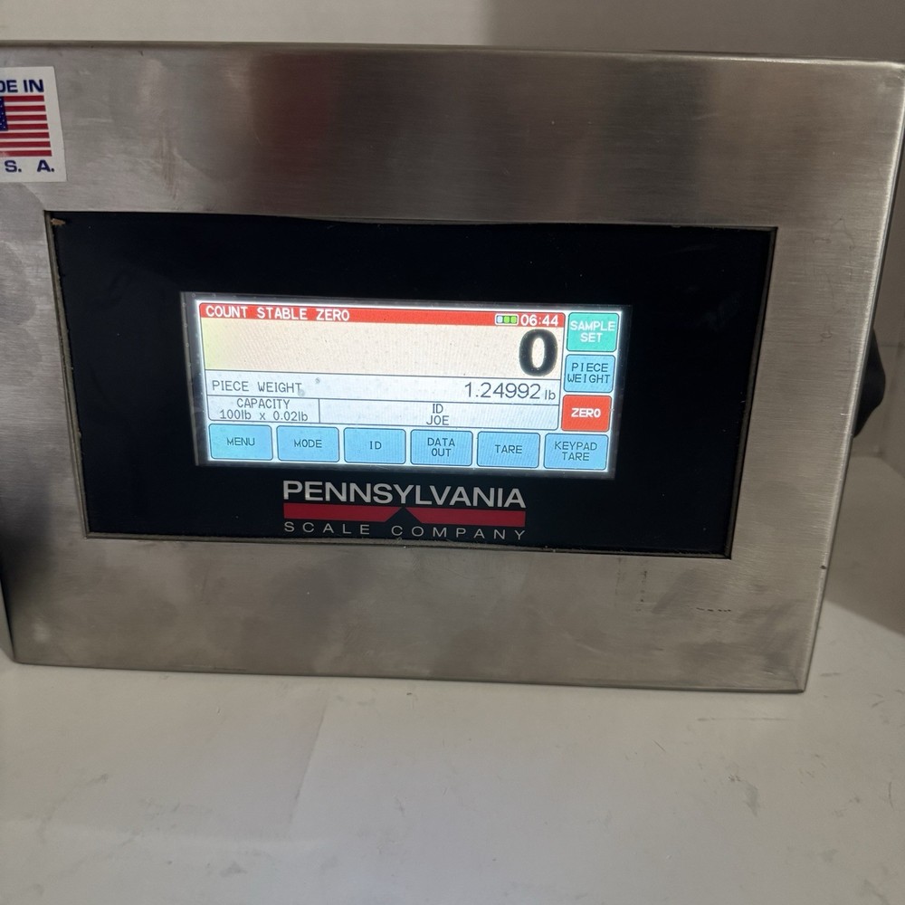 Pennsylvania Scale Co. Model 7800 M Class III Touchscreen Counting Indicator