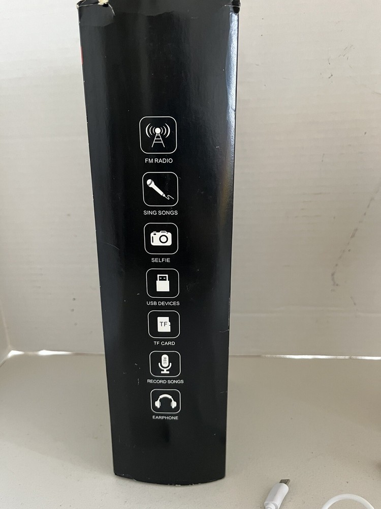 Handheld Ktv WS-668 Karaoke Microphone Plus Voice Controller TESTED WORKING