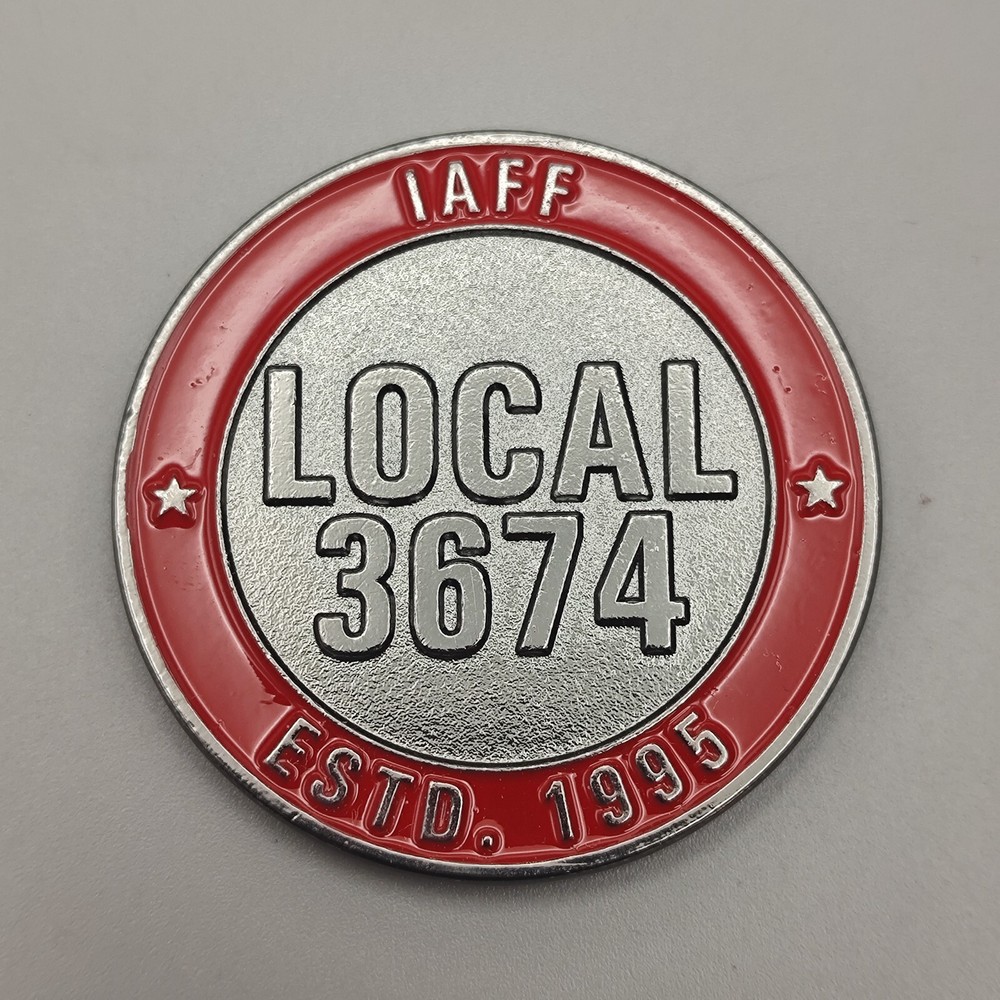 Wwashington Clark County Professional Firefighters Challenge Coin