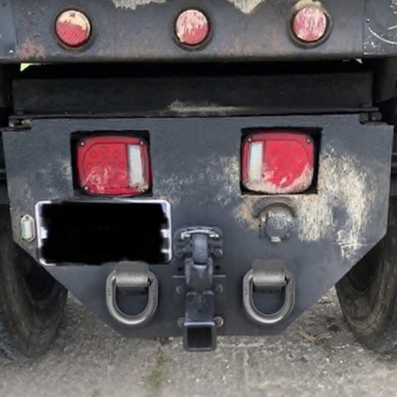 D Shape Pull Hook Tie Down Anchors Cargo Tie Down for Truck Trailer