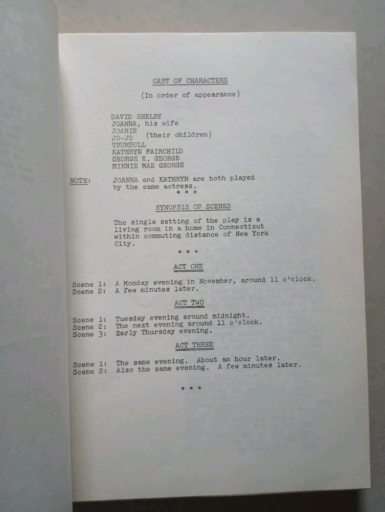 GOOD-BY, GHOST Harold J. Kennedy Comedy Play Script