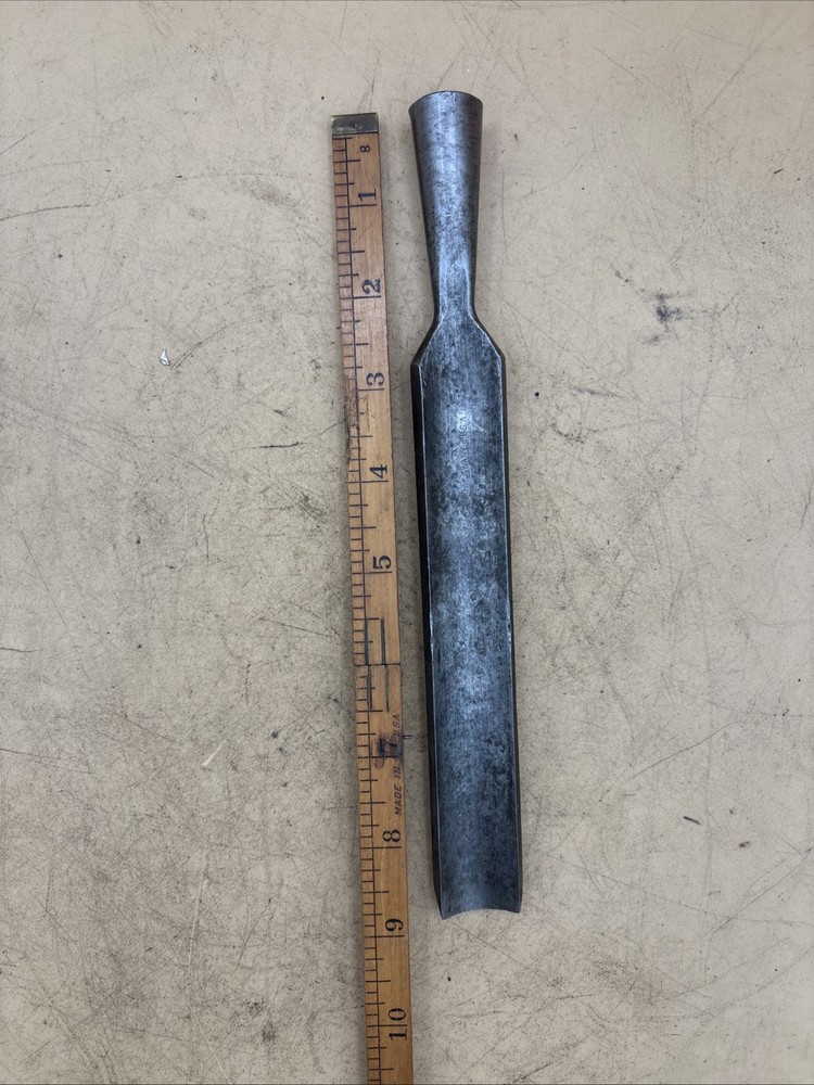 2 Vintage James Swan Gouges Chisels 7/8”, 1” Wide.