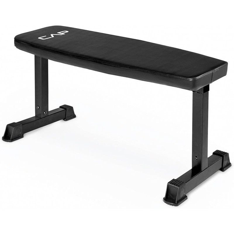 Sturdy Flat Weight Bench Home Gym Versatile Strength Training & Workouts New