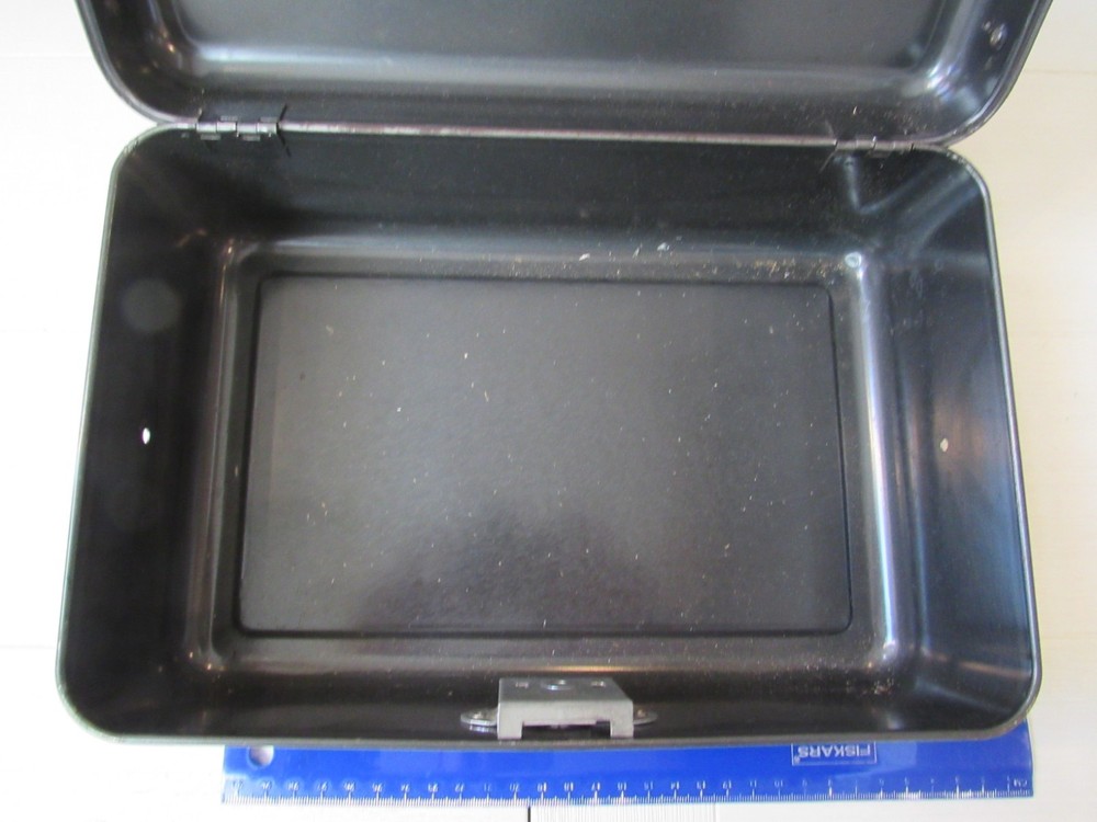Vintage Metal Lock Box