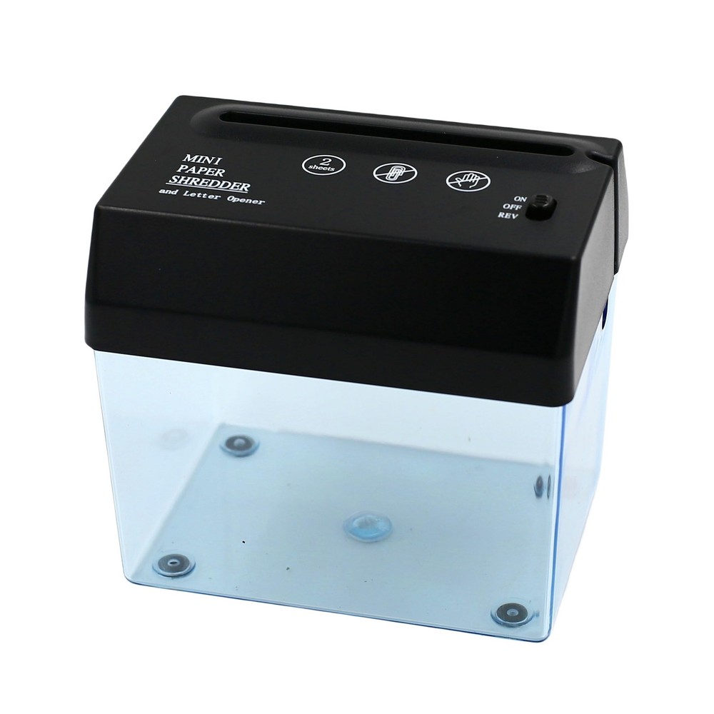 Portable Auto Shredder - Mini USB Document Cutter, Strip Cutting Machine for ...