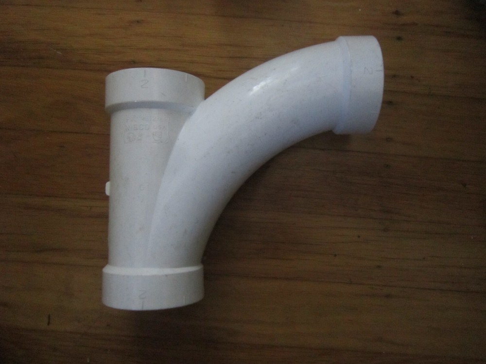 PVC 2" DWV PVC Long Turn Wye