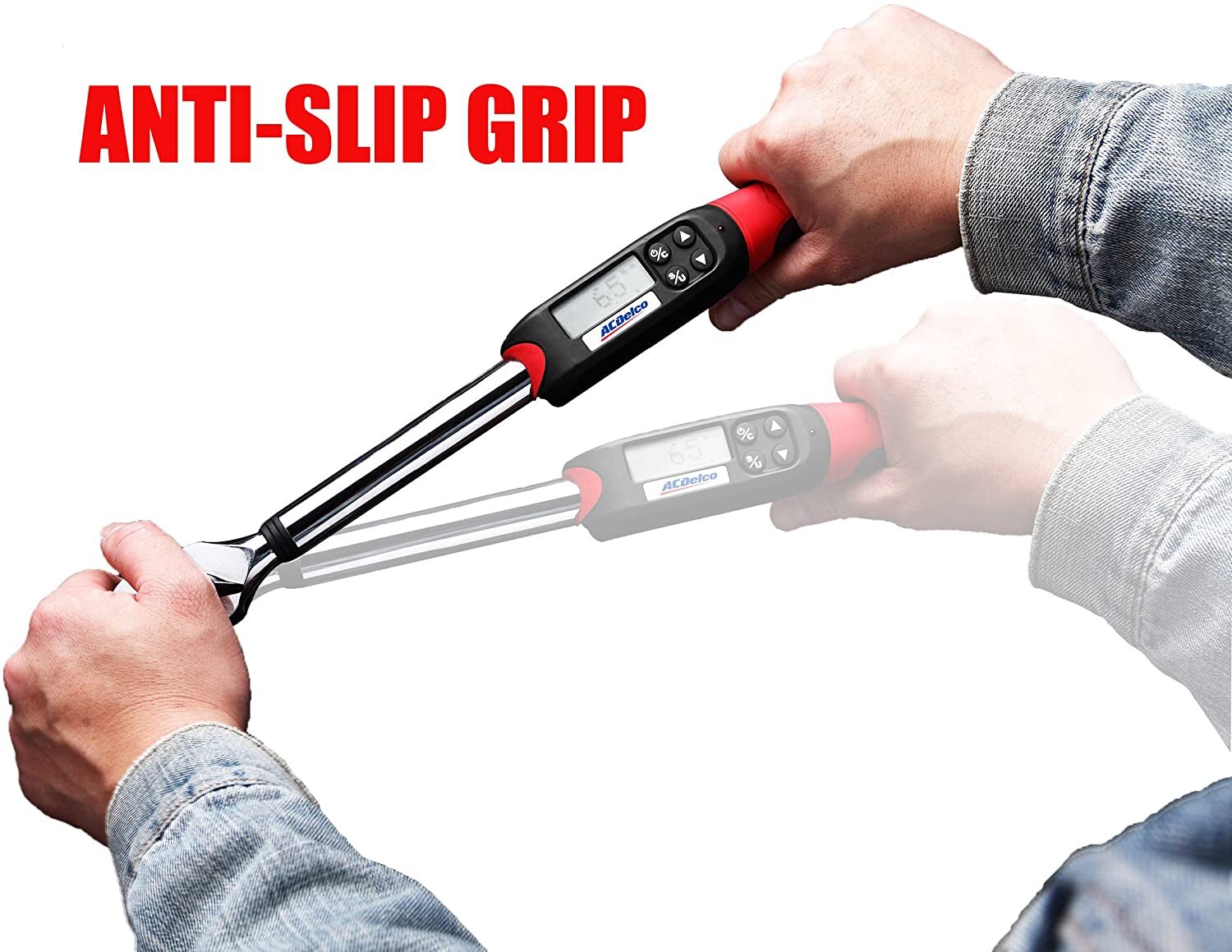 ACDelco ARM601-3 3/8" (3.7 to 37 ft-lbs.) Electronic Digital Torque Wrench