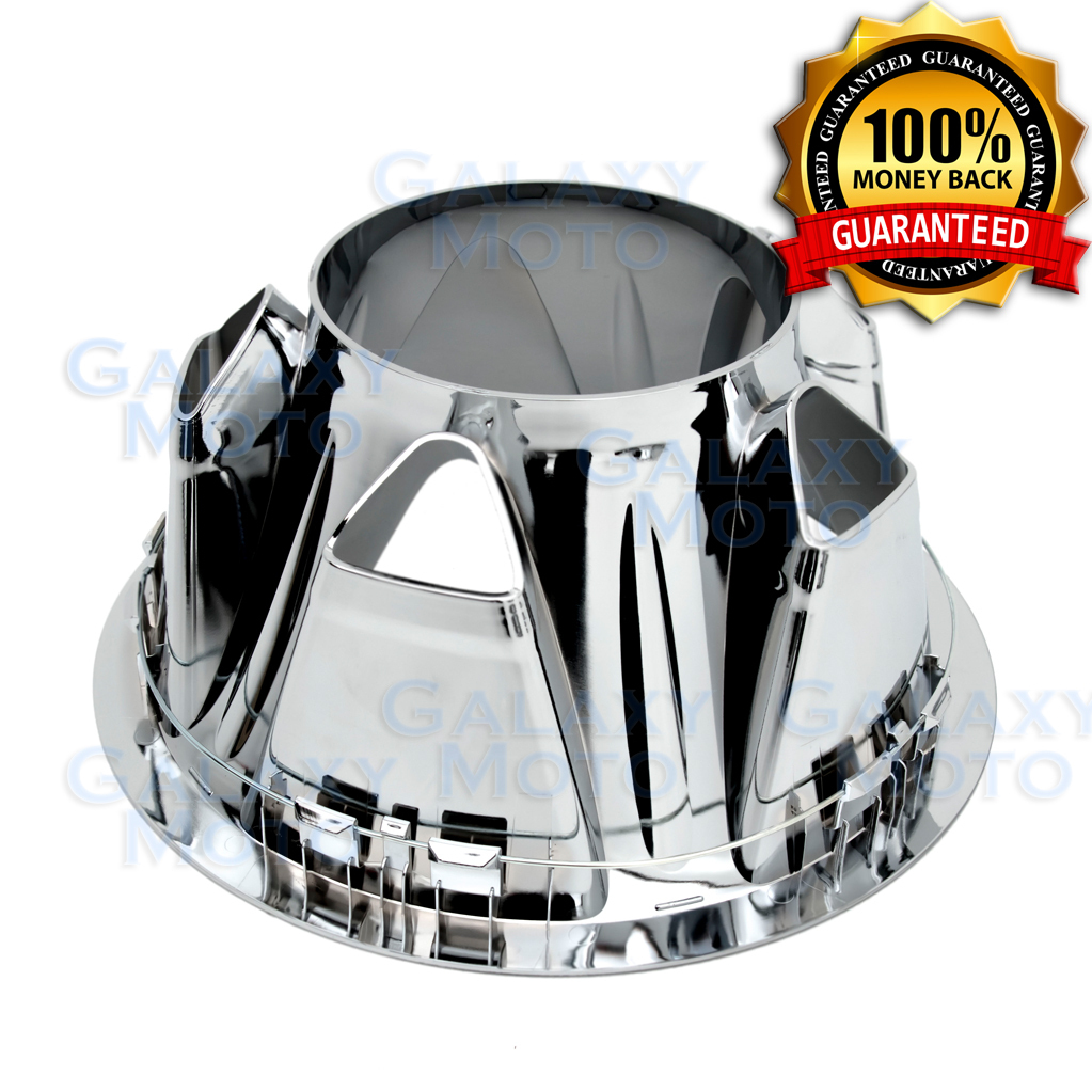 08-10 GMC Sierra 3500 DUALLY ONLY Chrome Wheel Simulator Liner+Center Caps Cover
