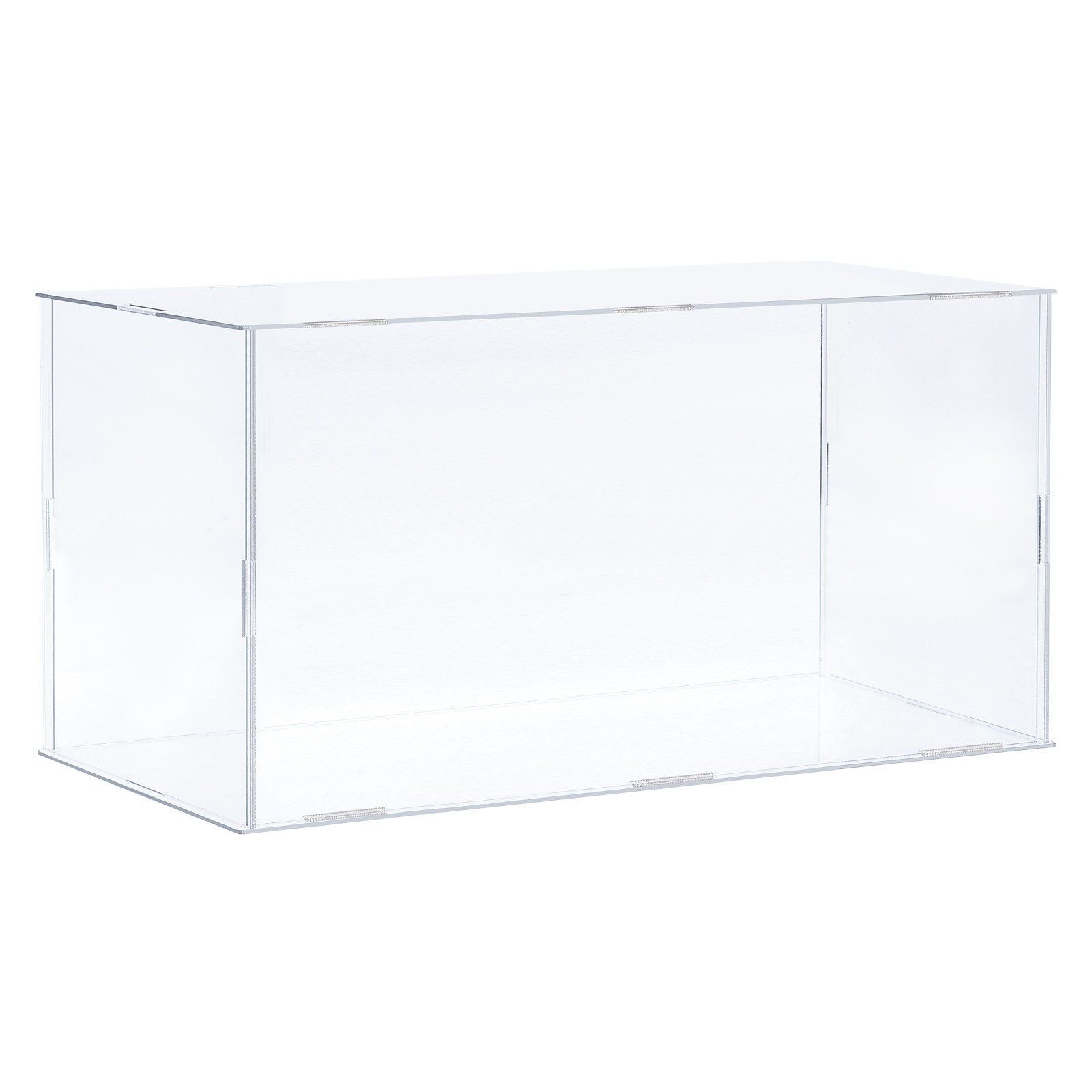 Acrylic Display Case Plastic Box Cube Storage Box Transparent 31x16x15.5cm