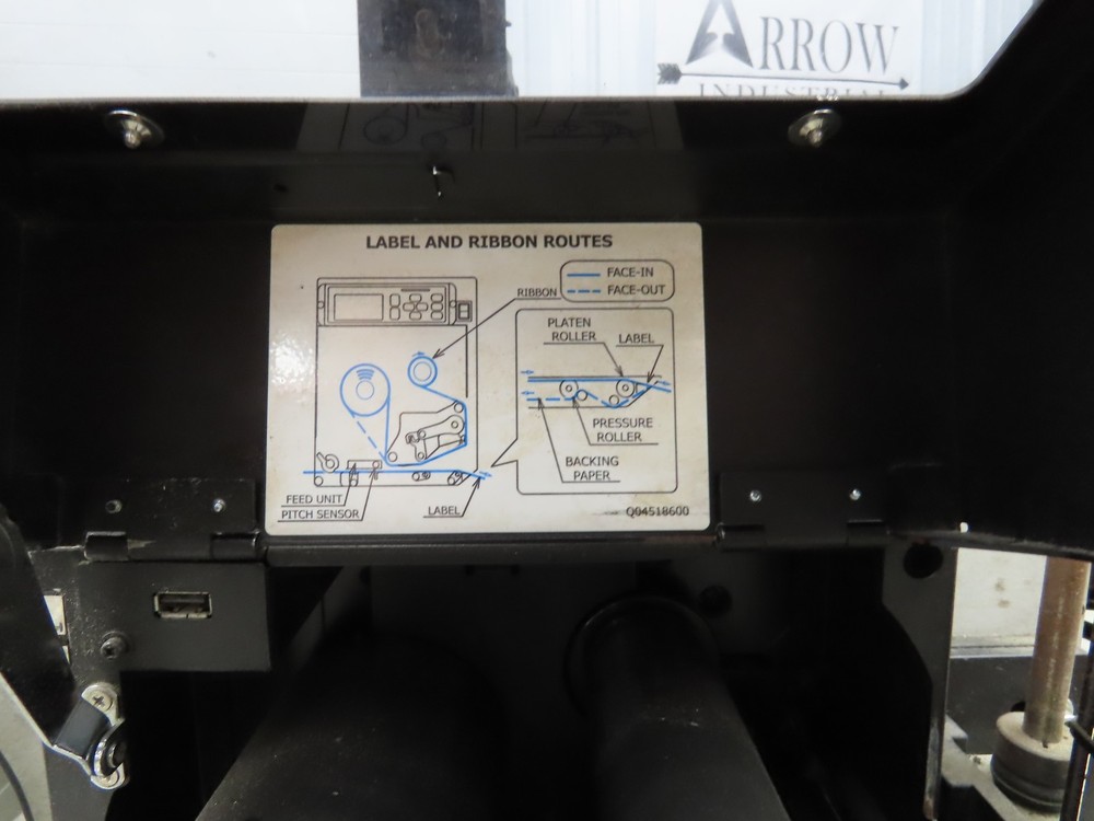CTM 3600A-S84-EX High Speed Label Applicator SATO Thermal Printer 5" Width