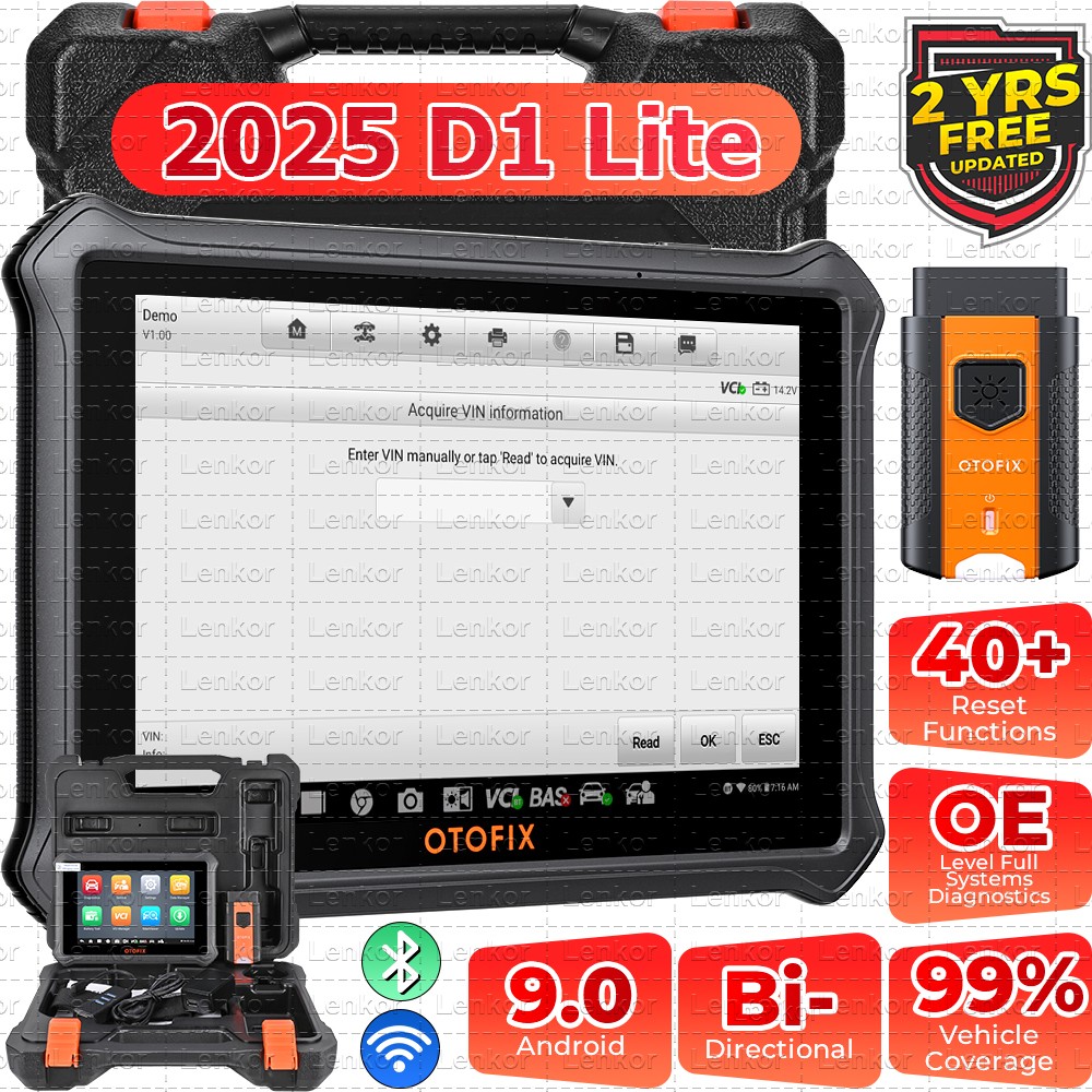 2025 OTOFIX D1 Lite Car Bidirectional Scanner Full System Diagnostic Coding Tool
