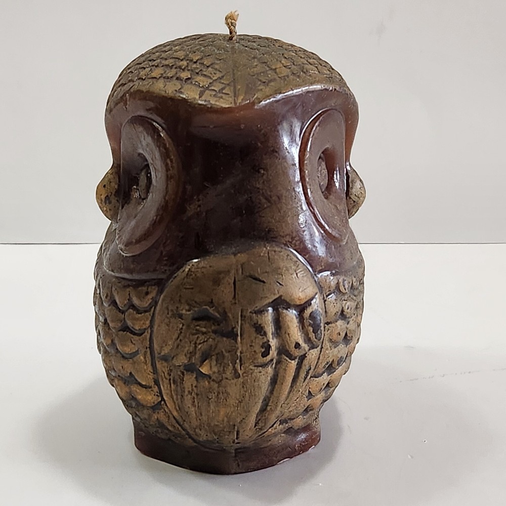 Awesome Large Owl Candle, Never Used