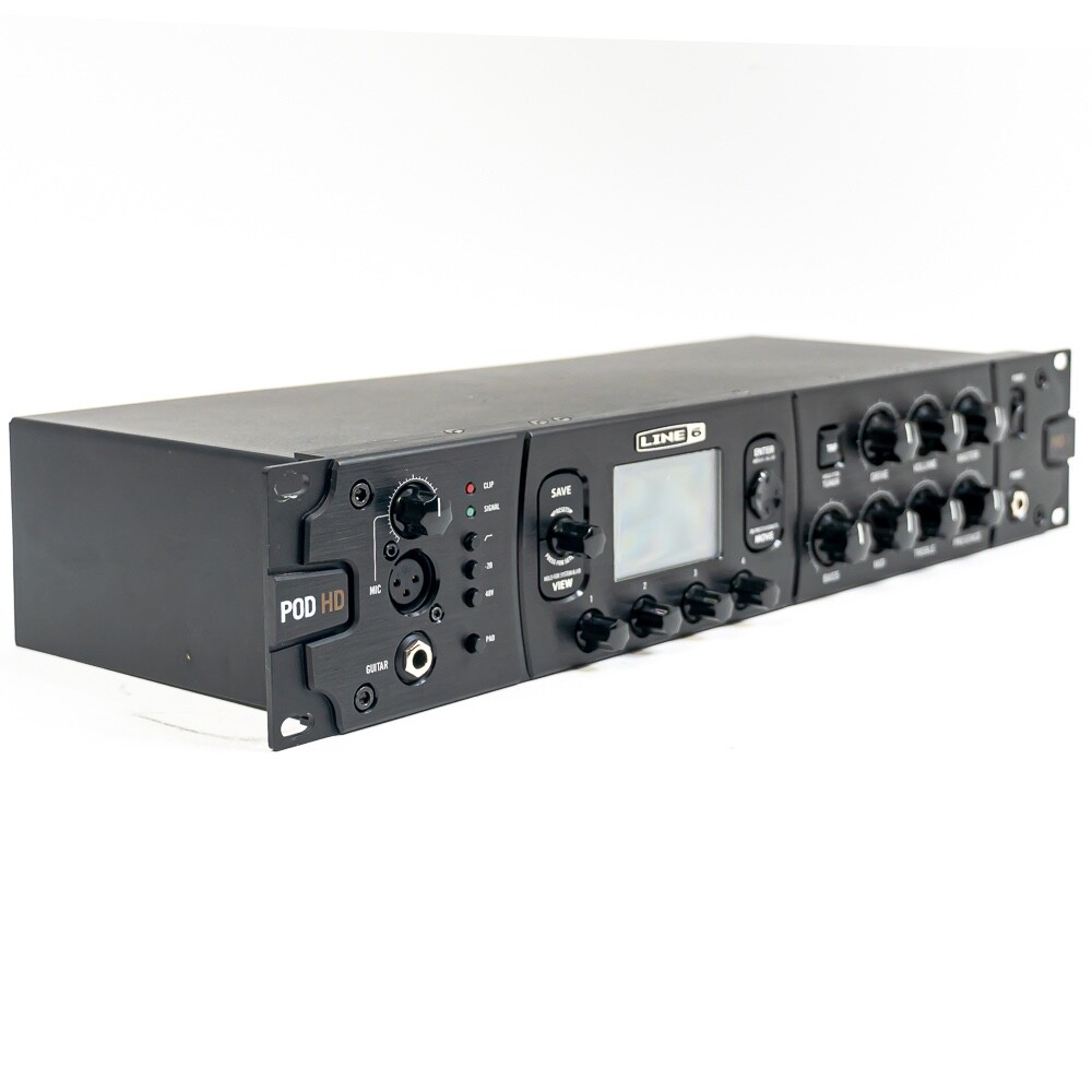 Line 6 POD HD Pro X Rackmount Guitar Processor – Studio-Grade Effects Modeling