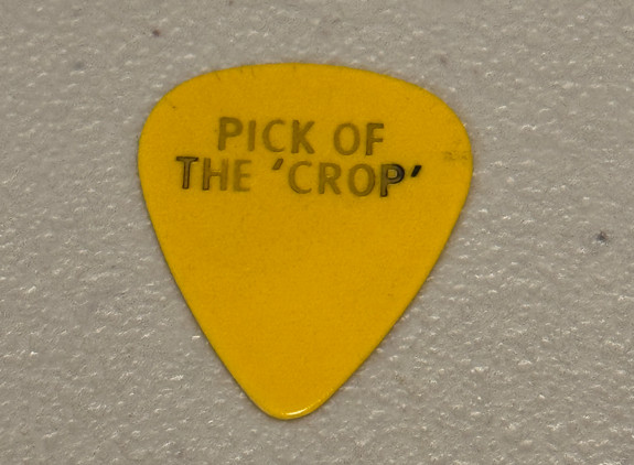 Vintage STEVE CROPPER Guitar Pick Stage Used Tour Plectrum Neil Young MG's RARE