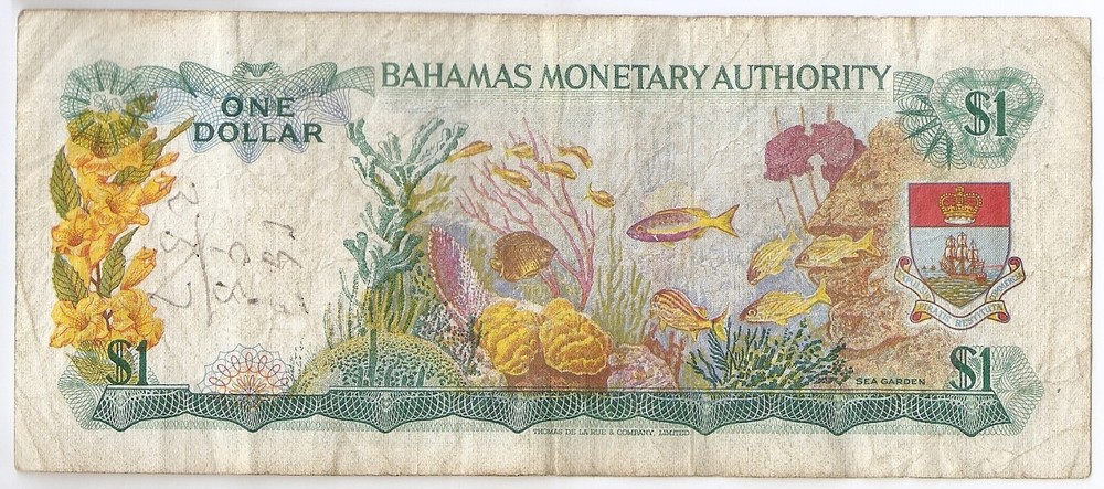 Bahama 1 dollar 1968