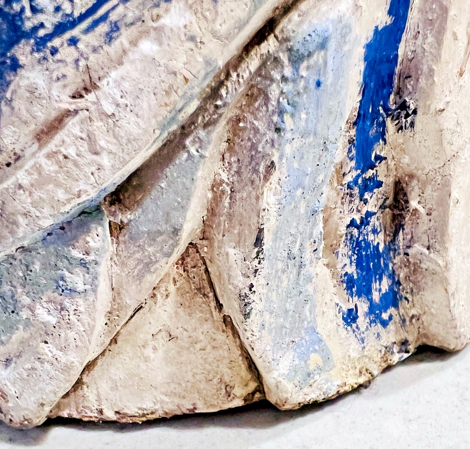 Vtg 20" Wood Folk Art Statue Pig-Headed Humanoid Hand Carved Peruvian Andean