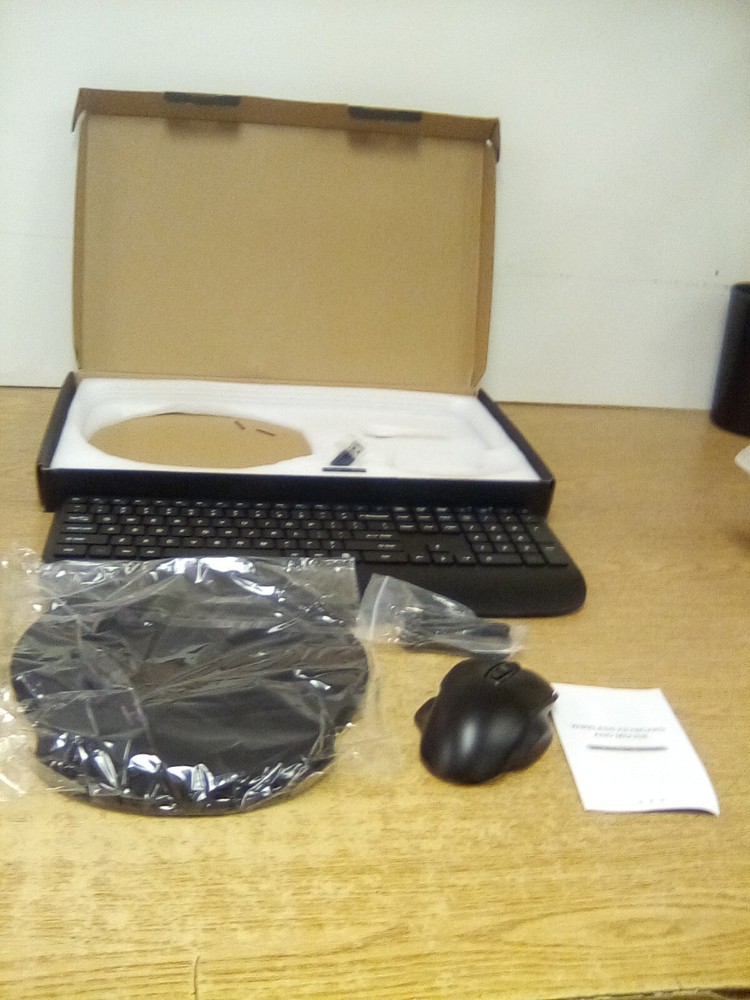 Unastud Wireless Keyboard And Mouse Combo 2.4G USB Receiver