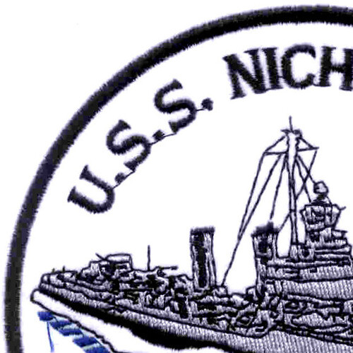 DD-442 USS Nicholson Patch