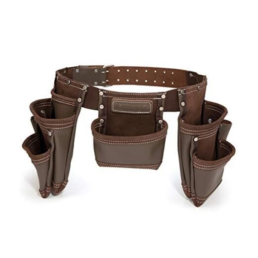 94744 7 Pocket Leather Tool Apron