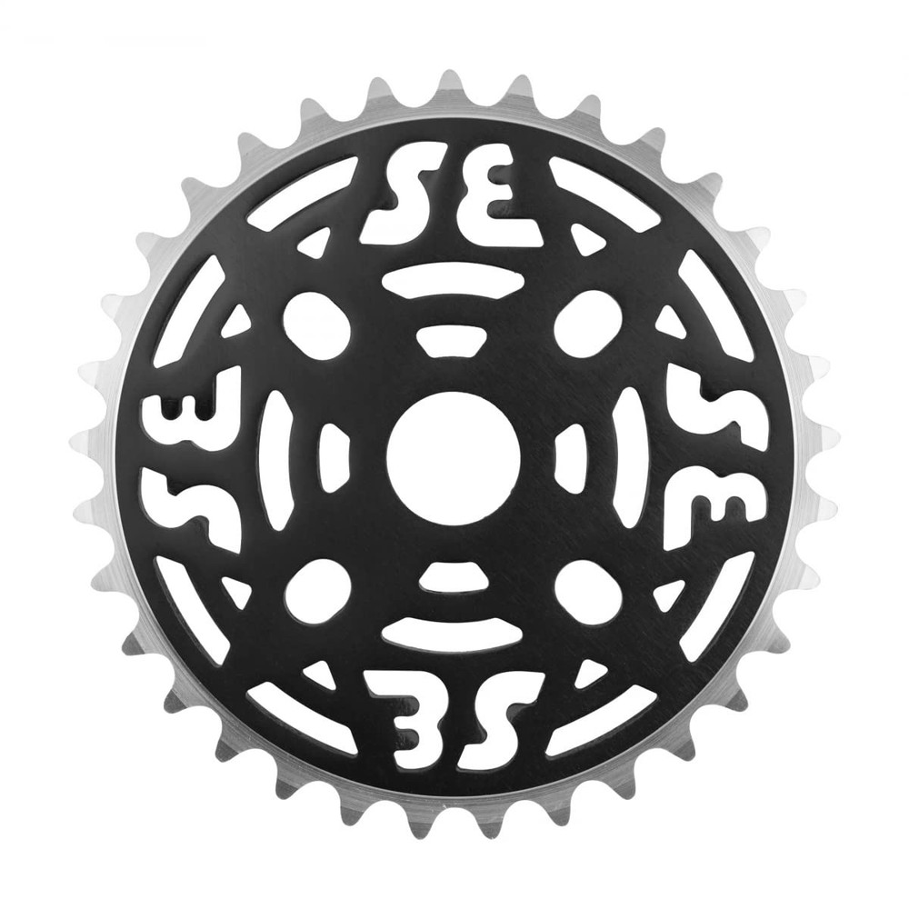 SE BIKES One Piece Alloy Chainring Red