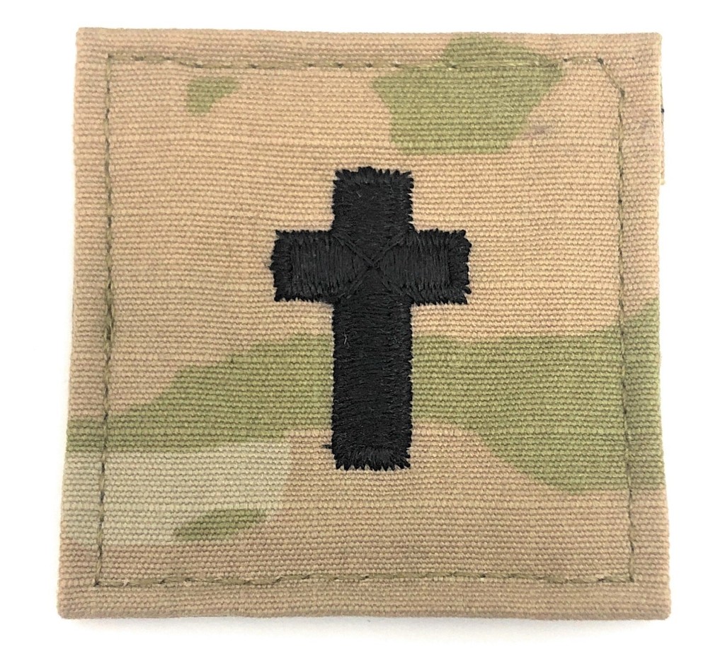 US Army Chaplain Christian OCP With Hook (each)