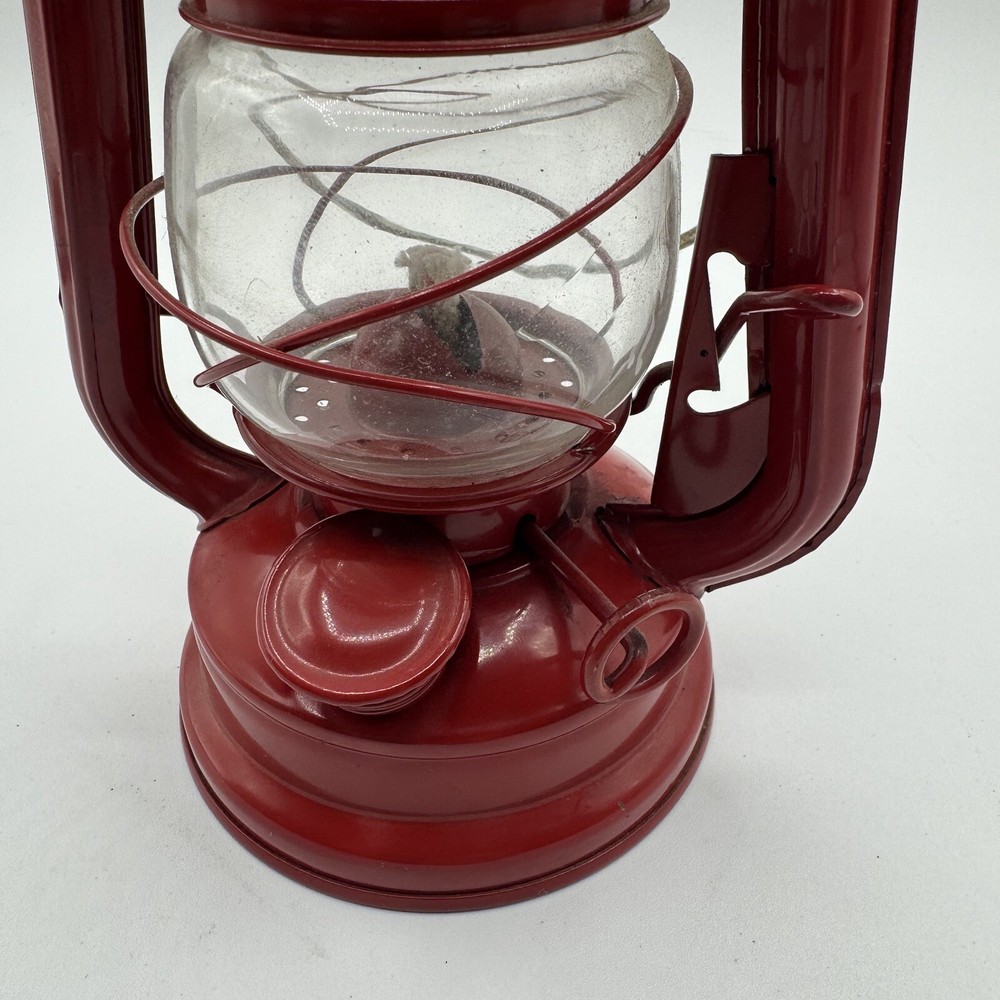 Vintage 10” Red Lantern New