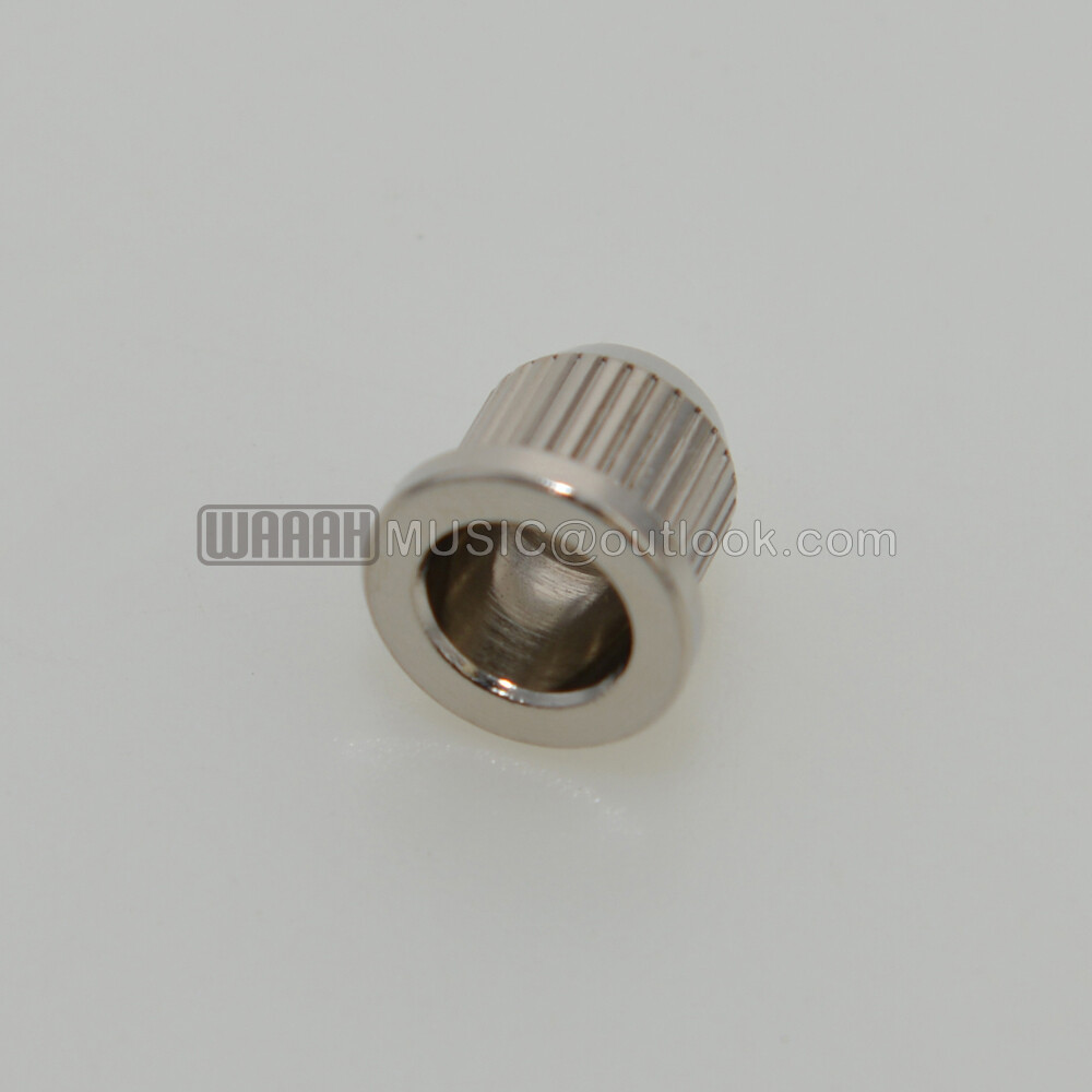 6pcs/set Brass Through Body String Ferrules String Bushings For Electric Guitar