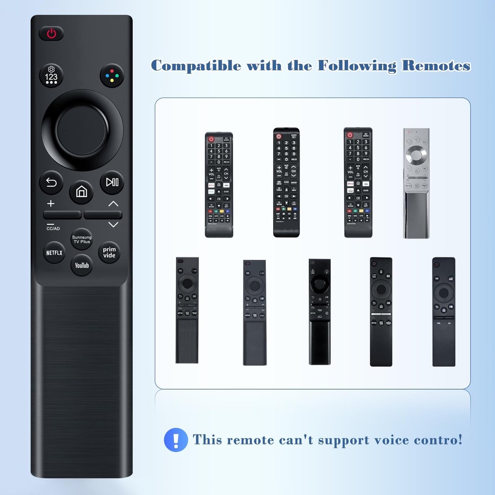 [2 Pack] Universal Replacement for Samsung TV Remote Control, Black