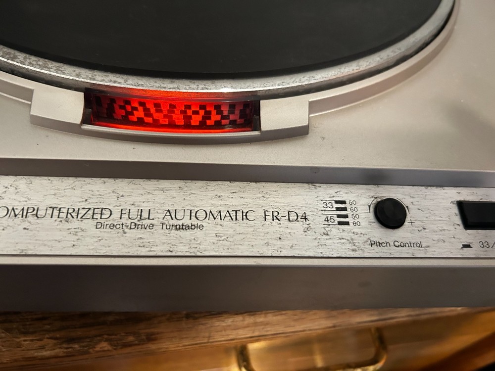 Working Viuntage Sansui FR-D4 Full Automatic Direct Drive Turntable