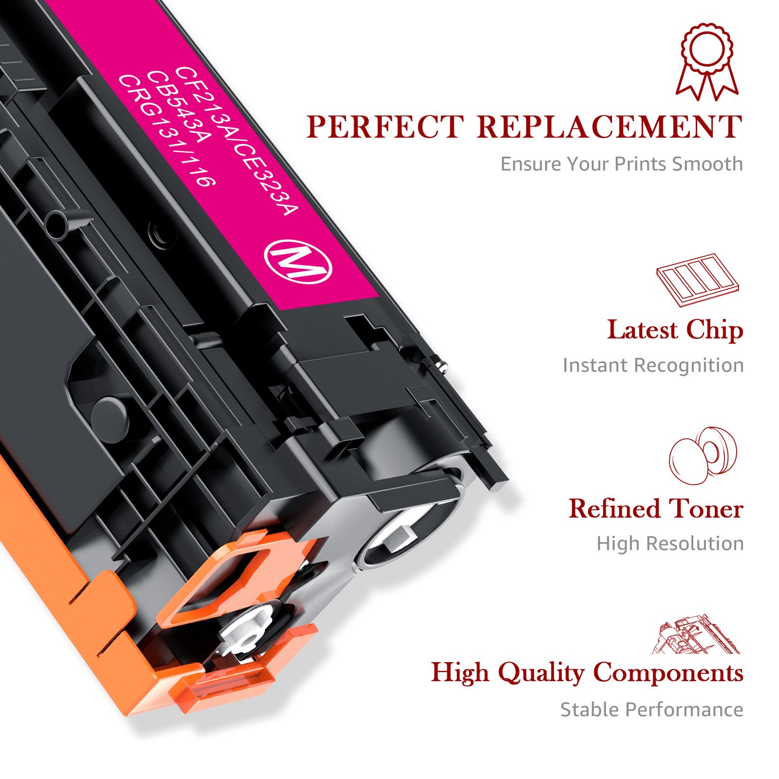4PK CF210A Toner Cartridge For HP 131A LaserJet Pro 200 M251nw MFP M276nw M251n