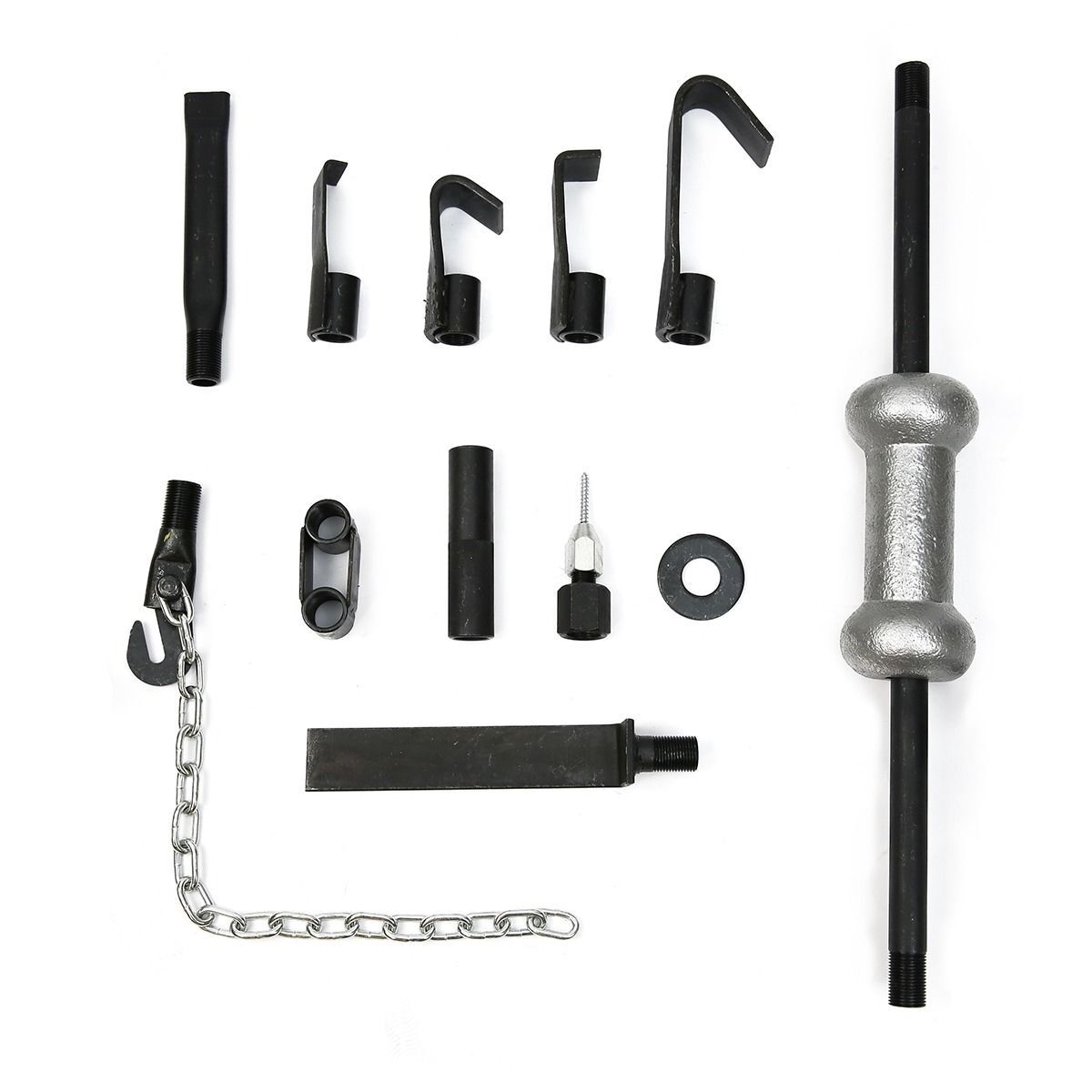 XtremepowerUS 13PC Heavy Duty Dent Puller w/10lbs Slide Hammer Auto Body Truck