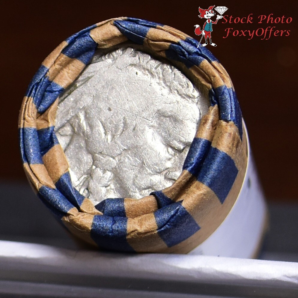 Buffalo Nickel Mixed Years Roll - Average (AG-Btr) (40 Coins)