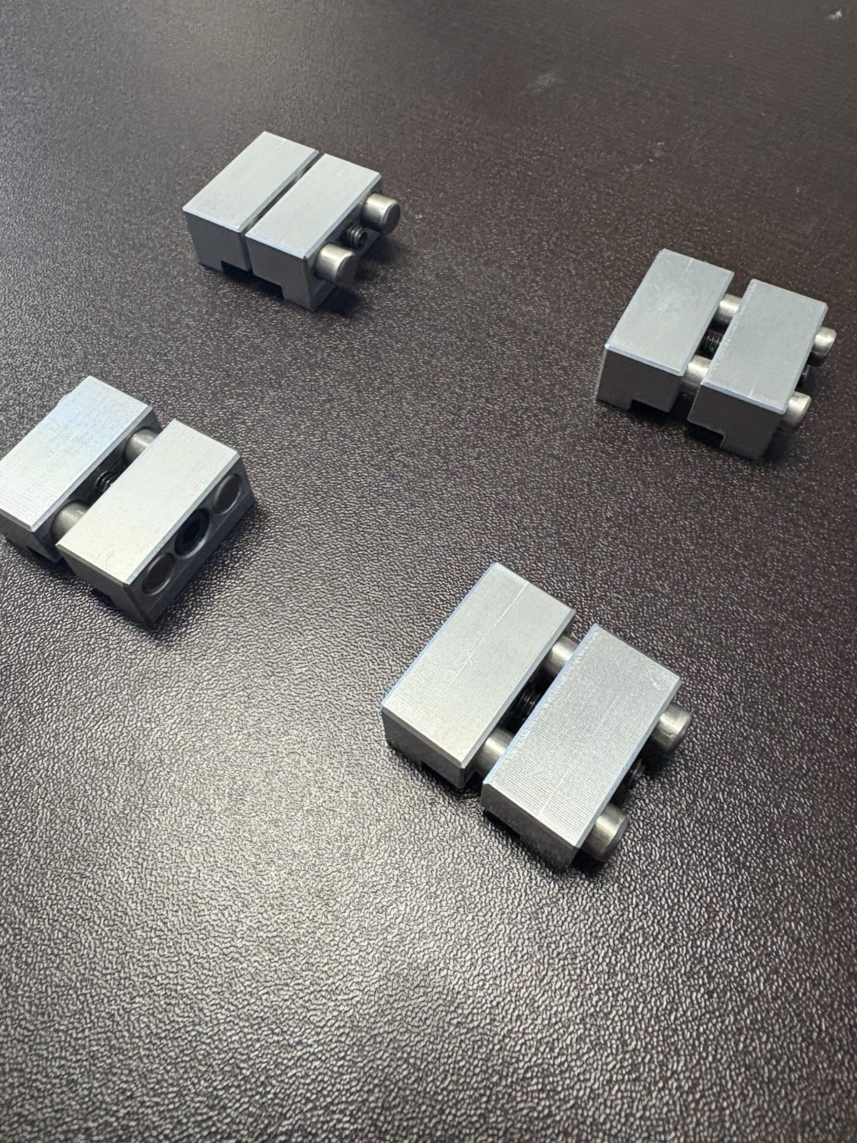 Set Of 4 Aluminum Machine Shop Vise Stops