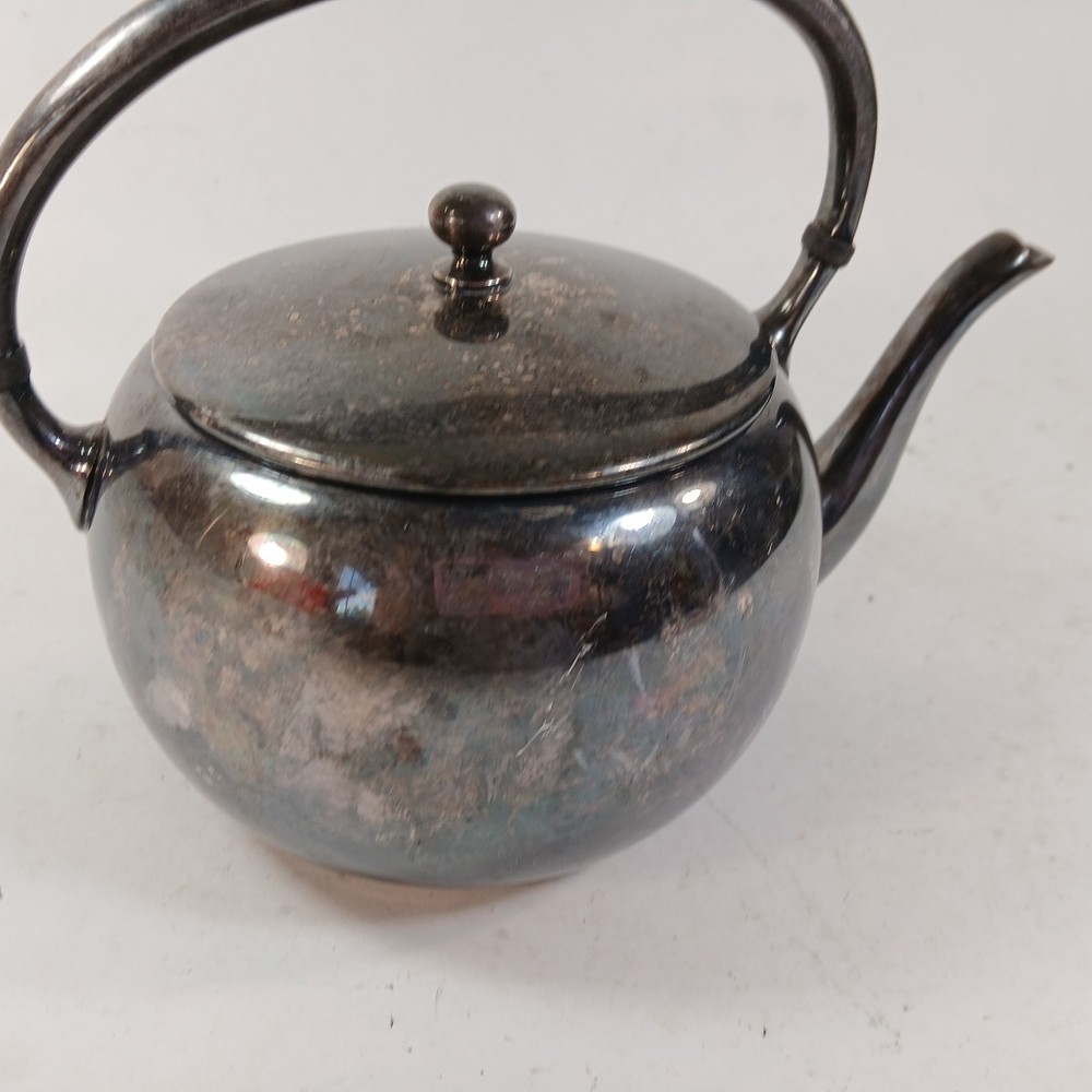 "Academy Silver on Copper" Tea Kettle