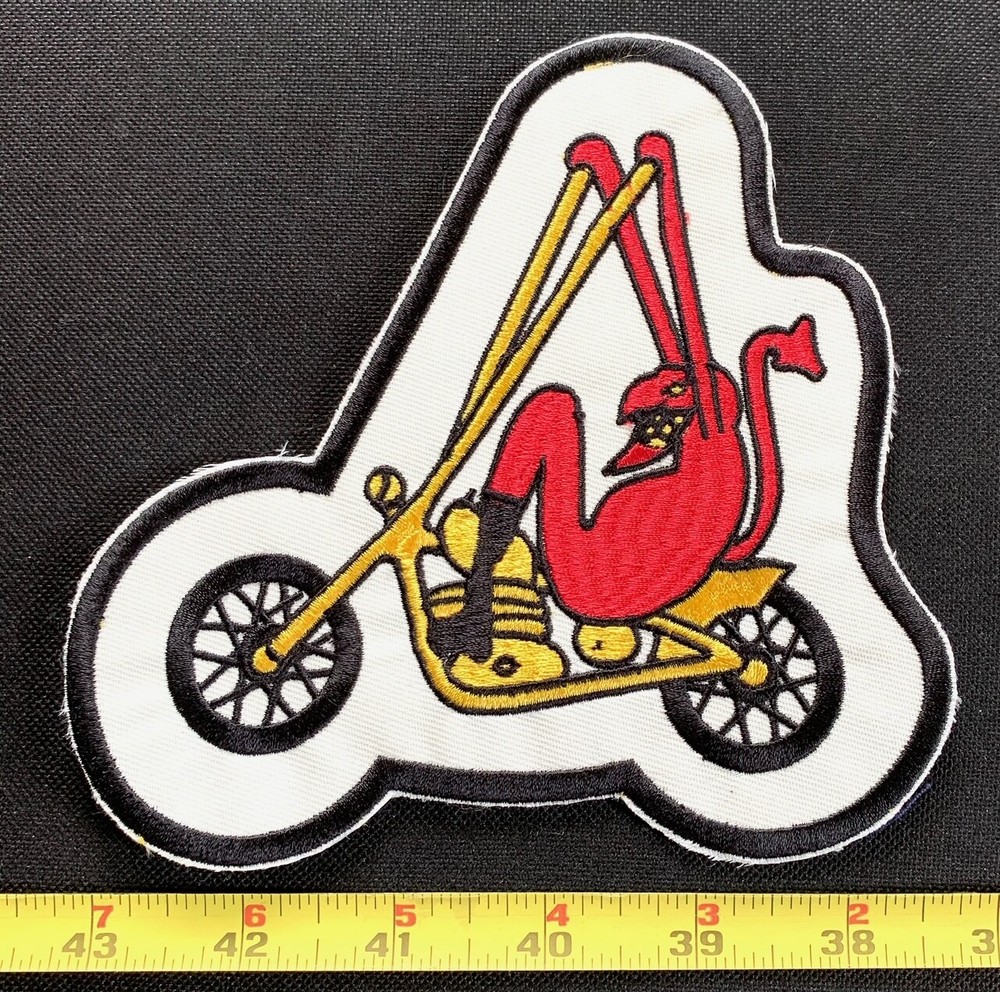 APE HANGER Outlaw Devil PATCH Biker Motorcycle JACKET VEST 1% Patch Yellow
