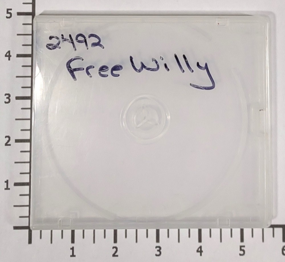CD DVD Cases 8 Pc Clamshell Square Plastic Standard Slim Clear Bulk Bundle Lot
